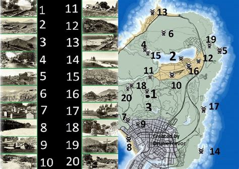 Gta 5 grand rp treasure locations  See the locations, prices and information for all the businesses and properties in Grand Theft Auto Online